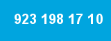 923 198 17 10 923 198 17 10